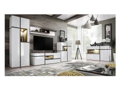 Móvel para TV de 150cm da coleção CRISS com LED integrado. Móvel decorativo, moderno e design para sua sala de estar.