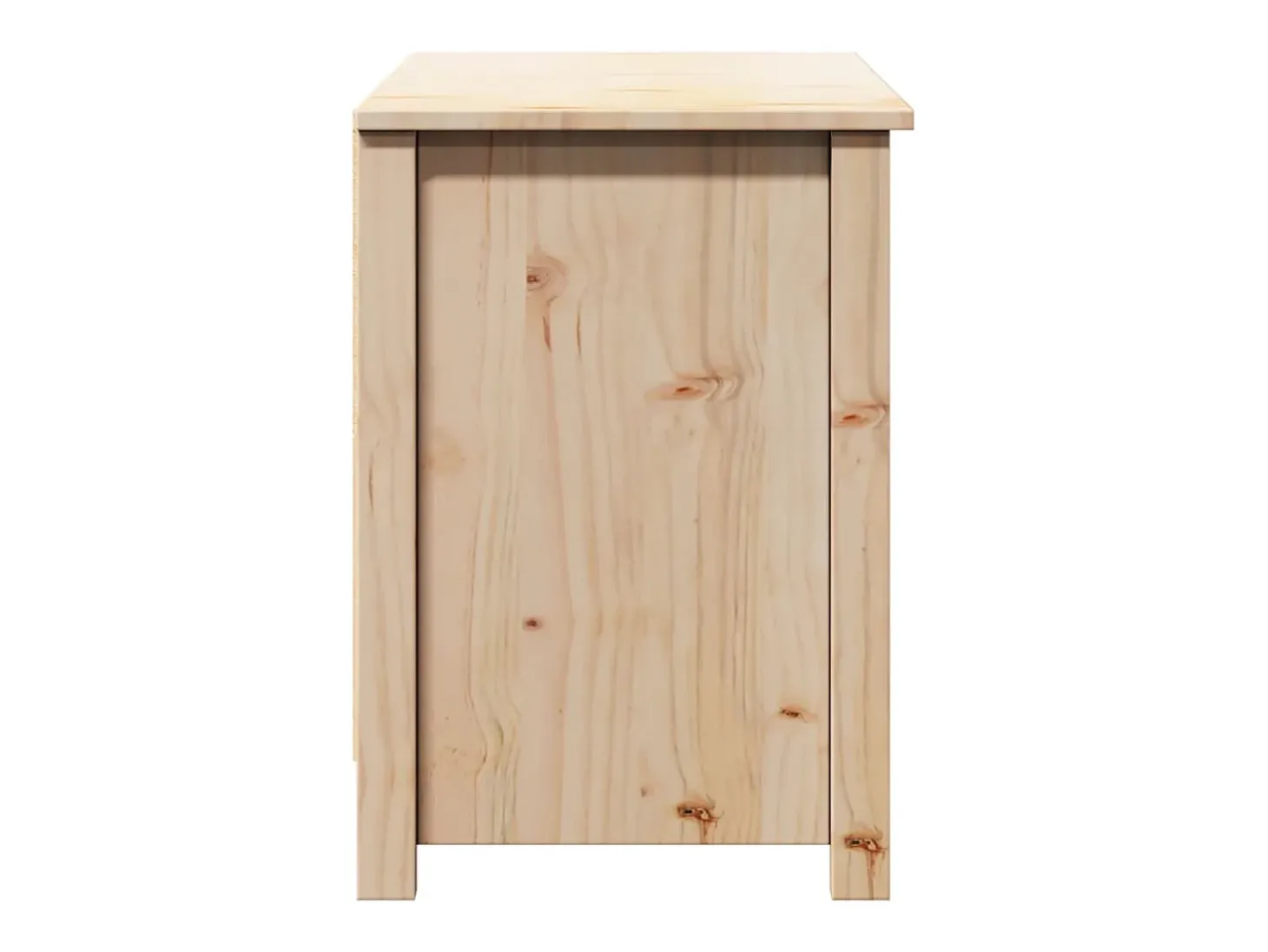 Móvel para TV multimídia estante para TV aparador armário para TV sala de jantar sala de estar quarto 103 x 36,5 x 52 cm madeira maciça de pinho marrom 02_0025625