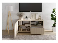 Móvel para TV SCENA – L121 x A57 x P42 cm – Cor Cachemire