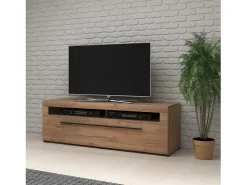 Móvel para TV XL 160cm coleção BREDA. Cor carvalho. Estilo design.