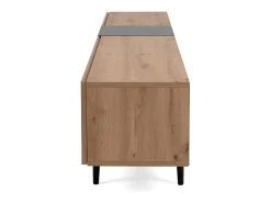 móvel para TV 195x48x37 cm natural preto