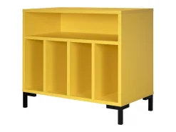 Móvel para vinis amarelo BOWIE