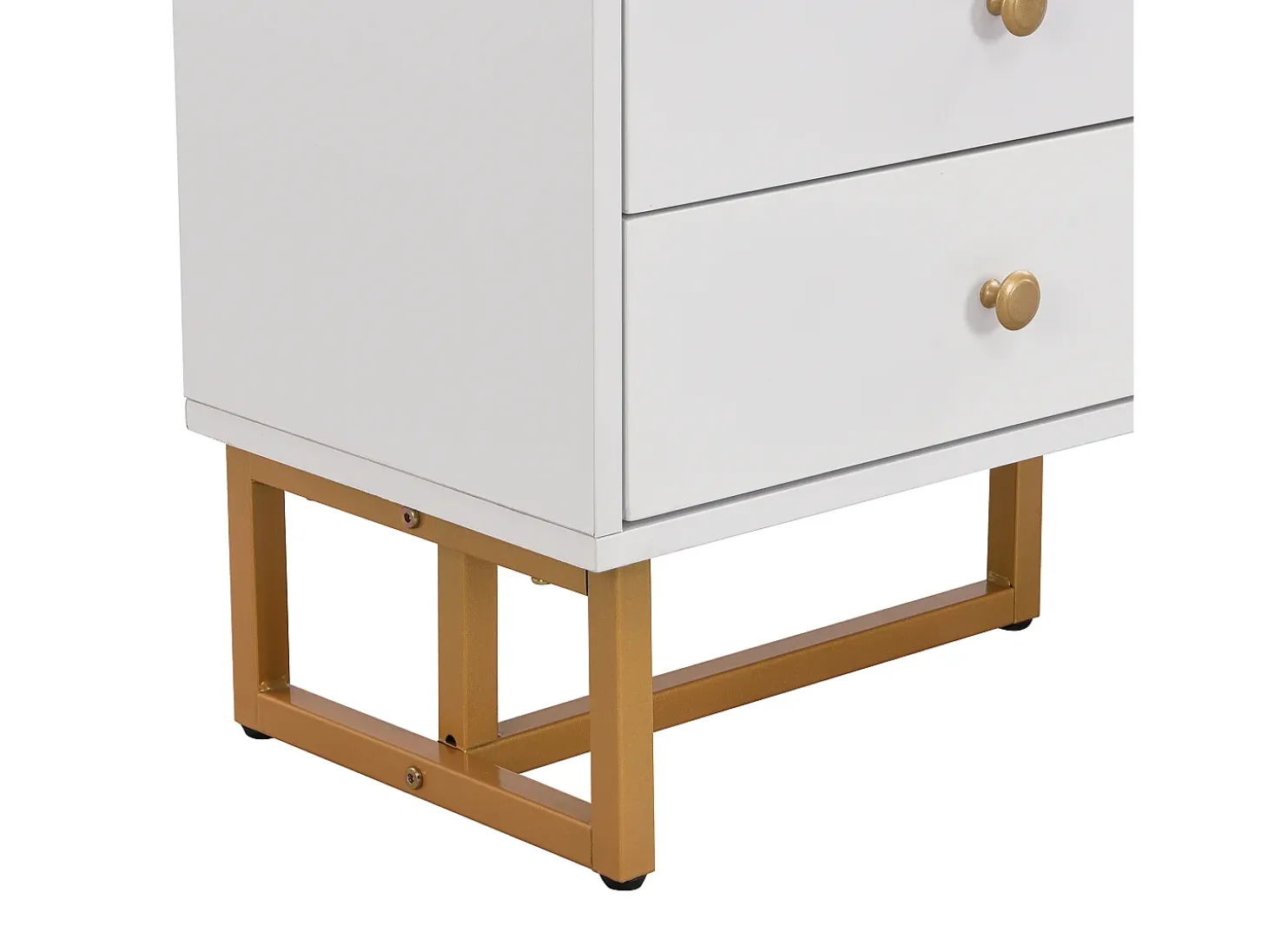 Móvel TV 175 cm - 2 portas texturadas e 4 gavetas - em MDF - Branco