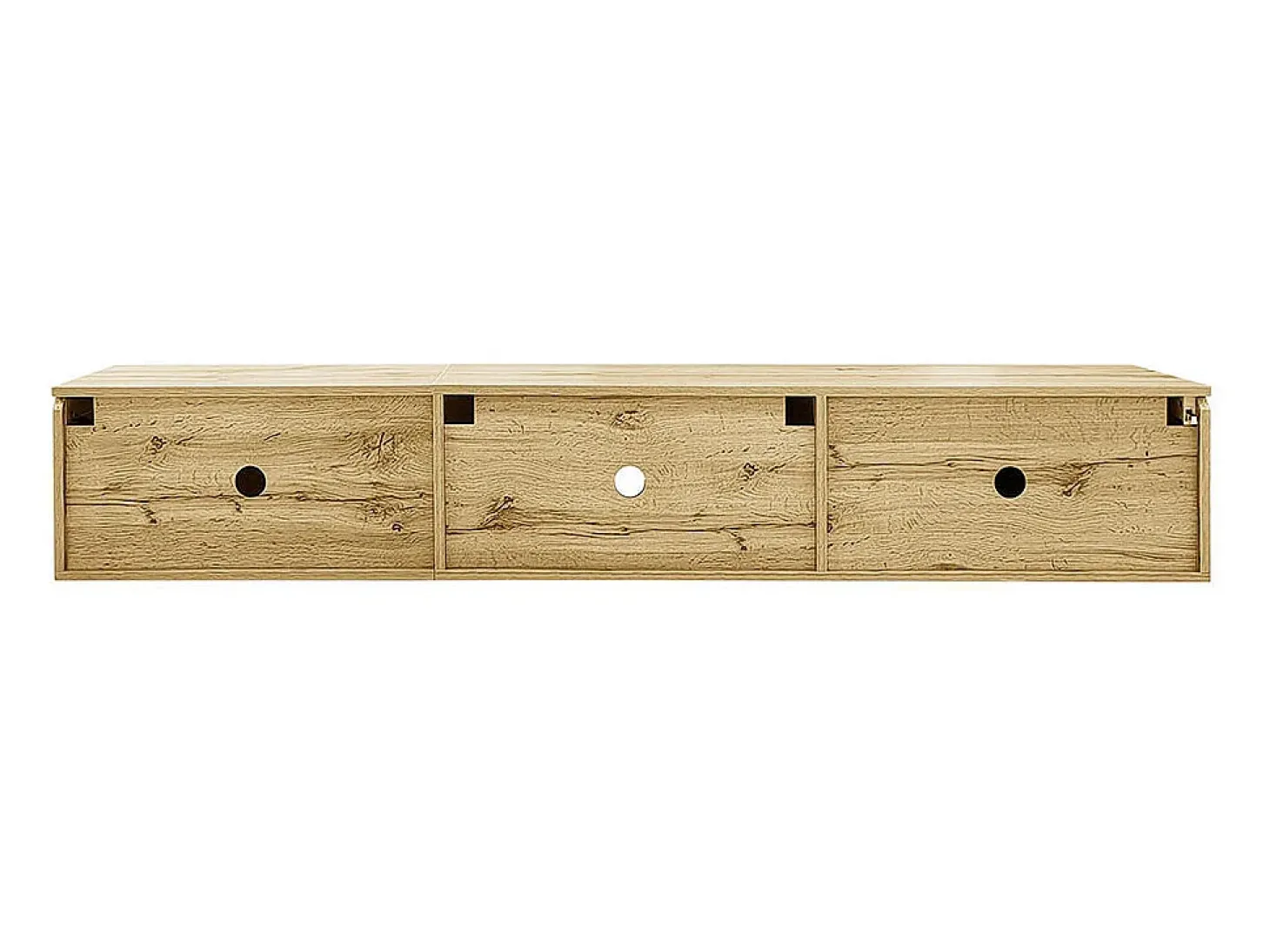 Móvel TV, 180 cm, superfície brilhante, com iluminação LED de 16 cores, montagem na parede