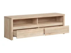 Móvel TV 2 gavetas Soren madeira 143,5cm