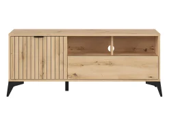 Móvel TV 1 porta 1 gaveta Mao madeira 135cm
