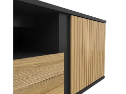 Móvel TV 1 porta 1 gaveta Pia madeira 155cm