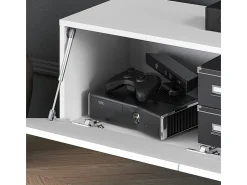 Móvel TV 3 portas Aura branco 170cm