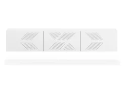 Móvel TV 3 portas Aura branco 170cm