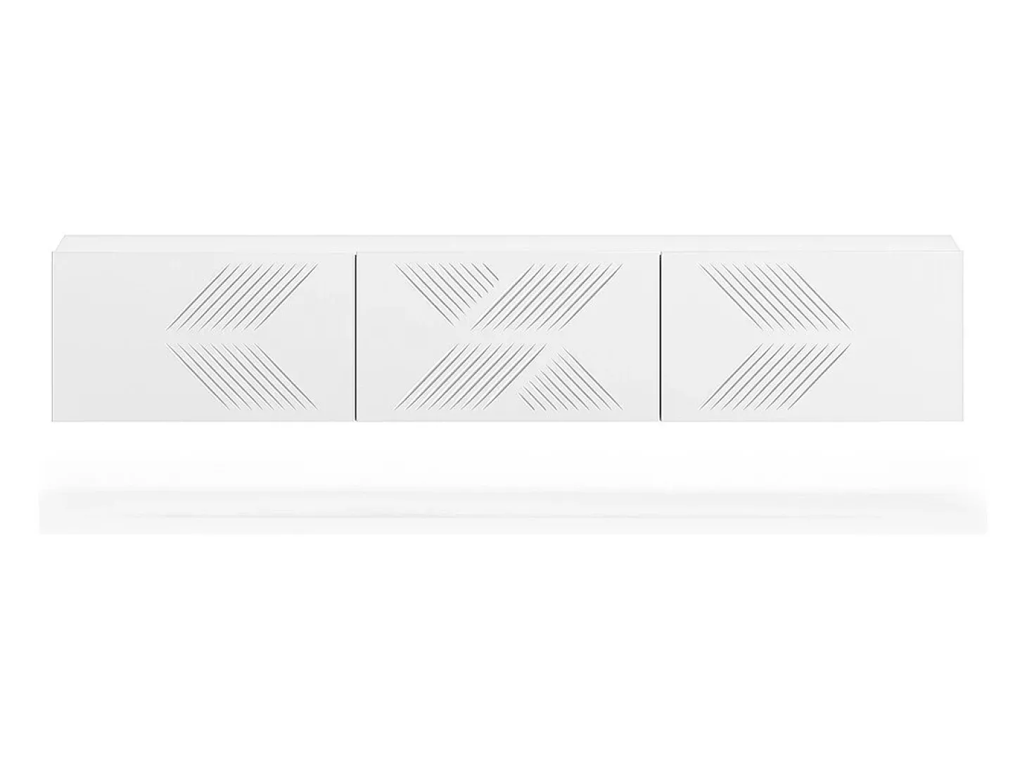 Móvel TV 3 portas Aura branco 170cm