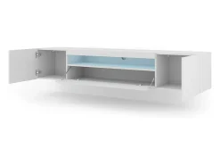 Móvel TV 3 portas Aurus branco 200cm