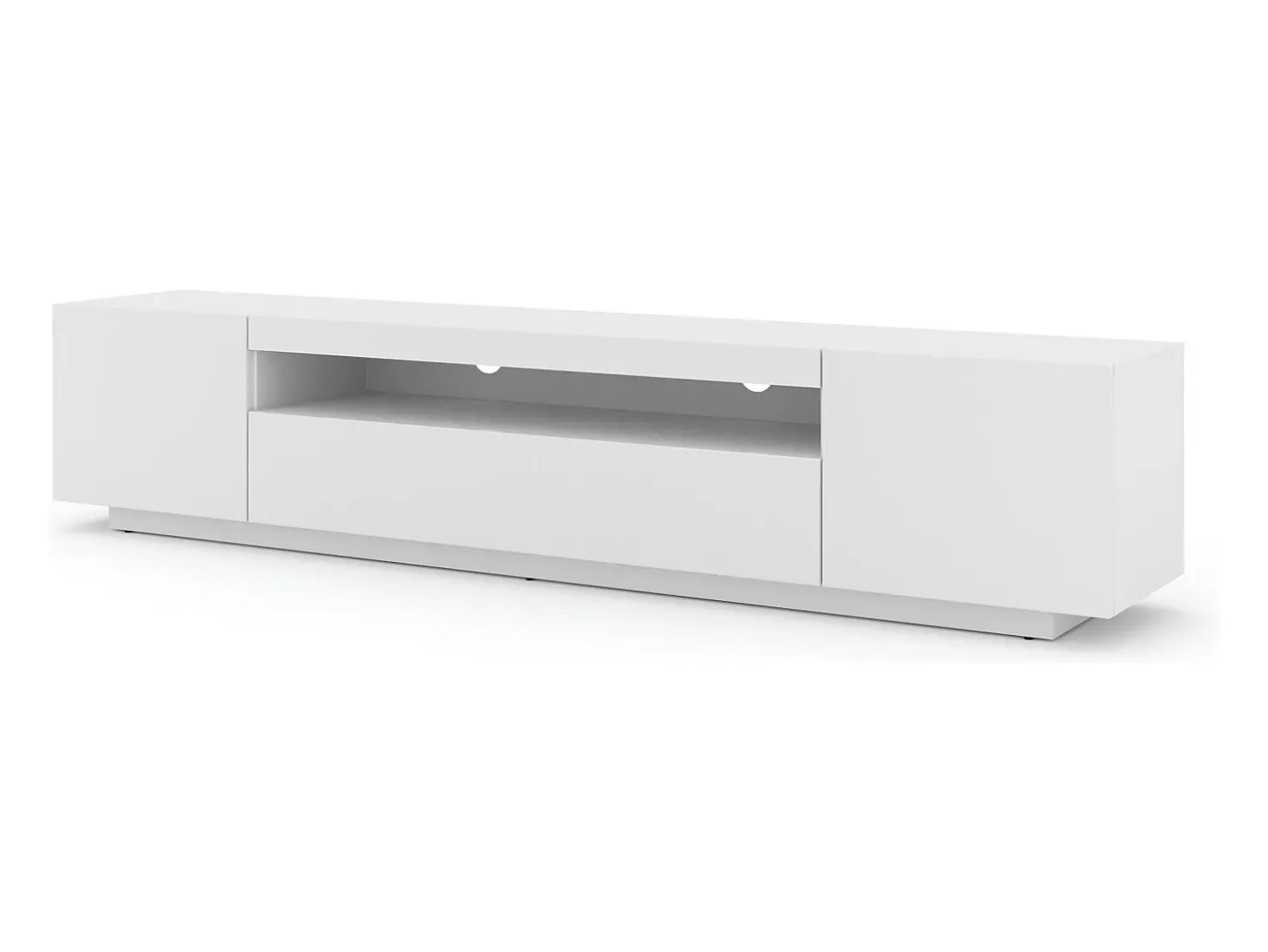 Móvel TV 3 portas Aurus branco 200cm