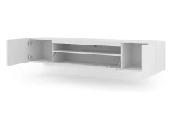 Móvel TV 3 portas Aurus branco 200cm