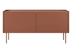 Móvel TV 2 portas com pé metálico 120x60 cm