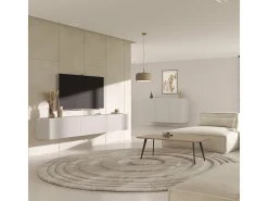Móvel TV 3 portas Idao branco 160cm