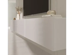 Móvel TV 3 portas Idao branco 160cm