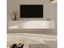Móvel TV 3 portas Idao branco 160cm