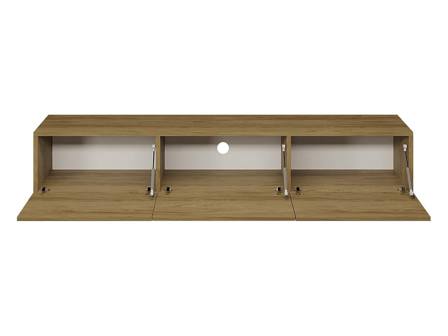 Móvel TV 3 portas Idao madeira 160cm