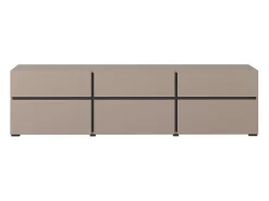 Móvel TV 3 portas Lilia toupeira 180cm