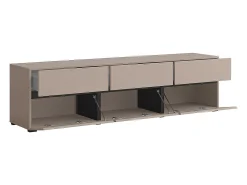 Móvel TV 3 portas Lilia toupeira 180cm