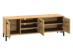 Móvel TV 3 portas Liora madeira 155cm