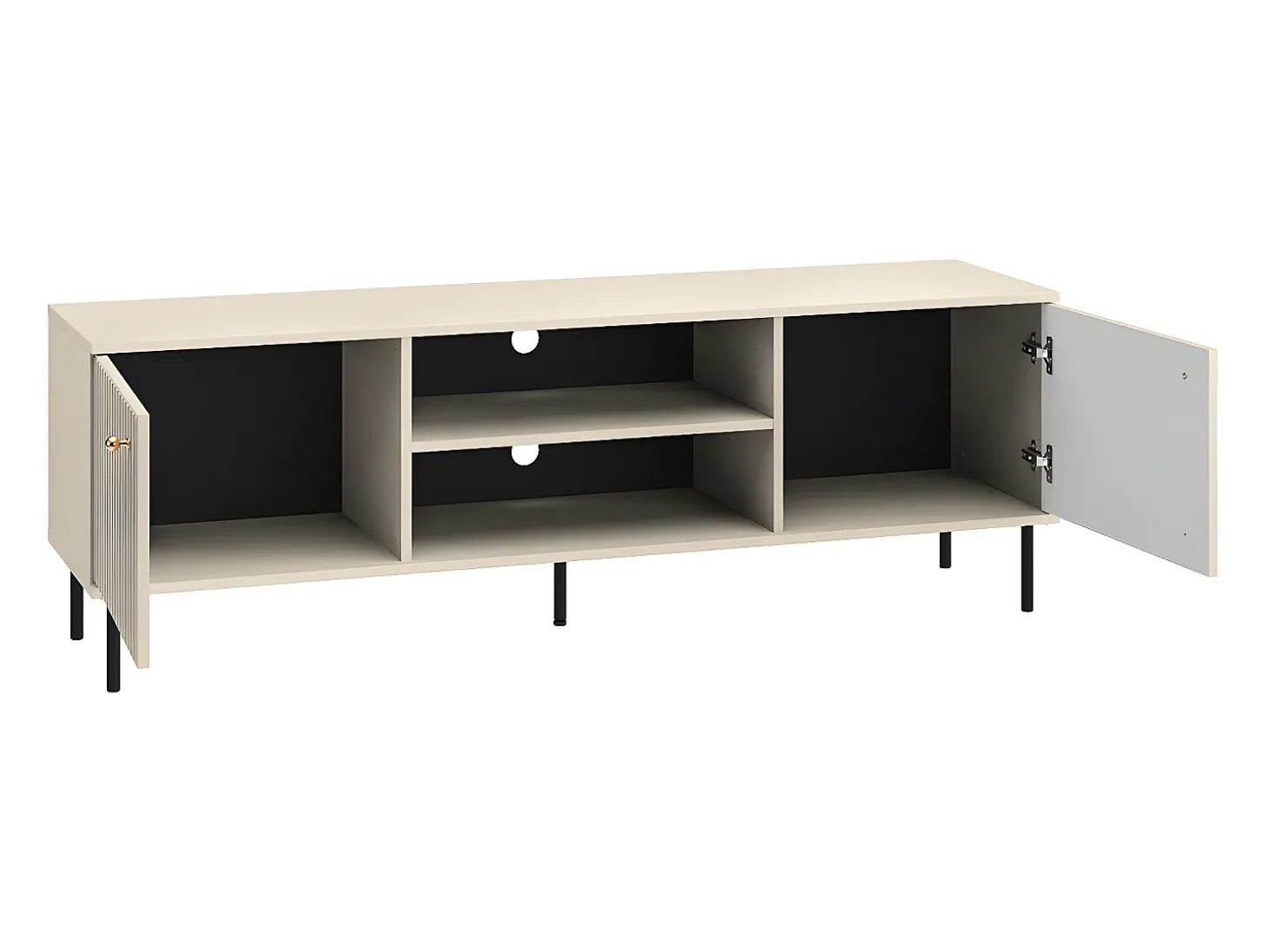 Móvel TV 2 portas Nova bege 160cm