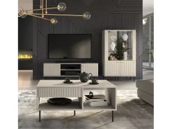 Móvel TV 2 portas Nova bege 160cm