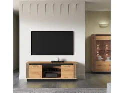 Móvel TV 2 portas Solal madeira 150cm