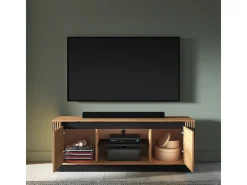 Móvel TV 2 portas Solal madeira 150cm