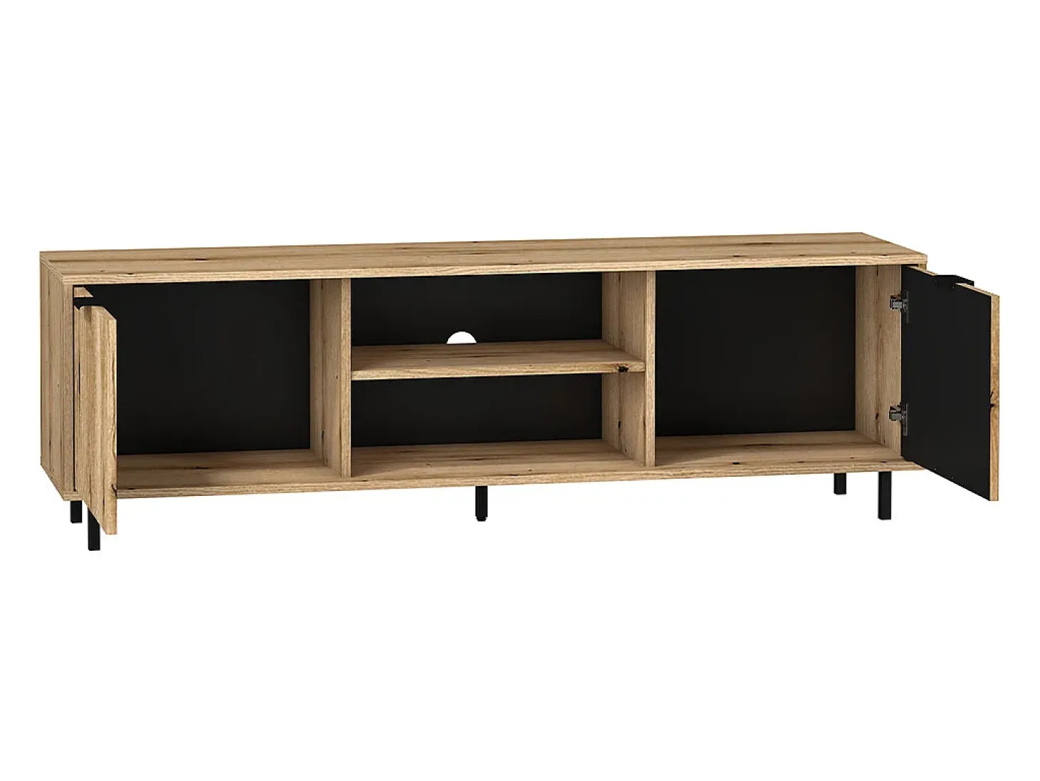 Móvel TV 2 portas Soly madeira 160cm