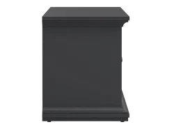 Móvel TV Dthura, Aparador de sala, Armário baixo para TV, Base de parede equipada, 149x42 h51 cm, Cinza