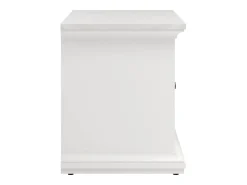 Móvel TV Dthura, Aparador sala, Armário baixo para TV, Base de parede equipada, 149x42 h51 cm, Branco