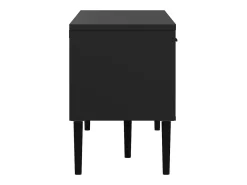 Móvel TV Dtisc, Aparador de sala, Armário baixo para TV, Base de parede equipada, 177x40 h57 cm, Preto