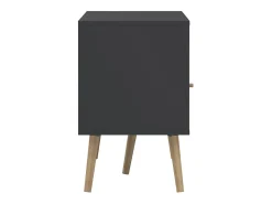 Móvel TV Dtoedtl, Aparador de sala, Móvel baixo para TV, Base de parede equipada, 117x39 h61 cm, Cinza