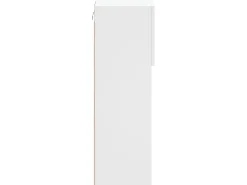 Móvel TV multimídia prateleira TV aparador sala de jantar sala de estar quarto com luzes LED 2 peças 305 x 30 x 90 cm branco 02_0028836
