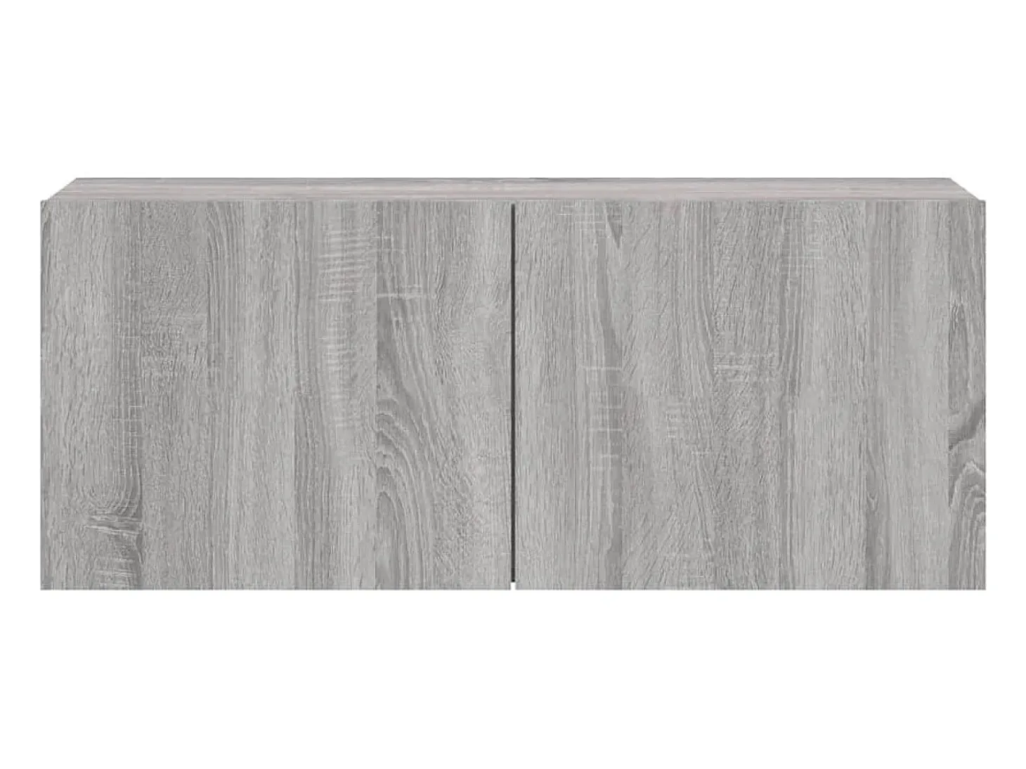 Móvel TV multimídia prateleira TV aparador sala de jantar sala de estar quarto parede sonoma 100 x 30 x 41 cm cinza 02_0028173