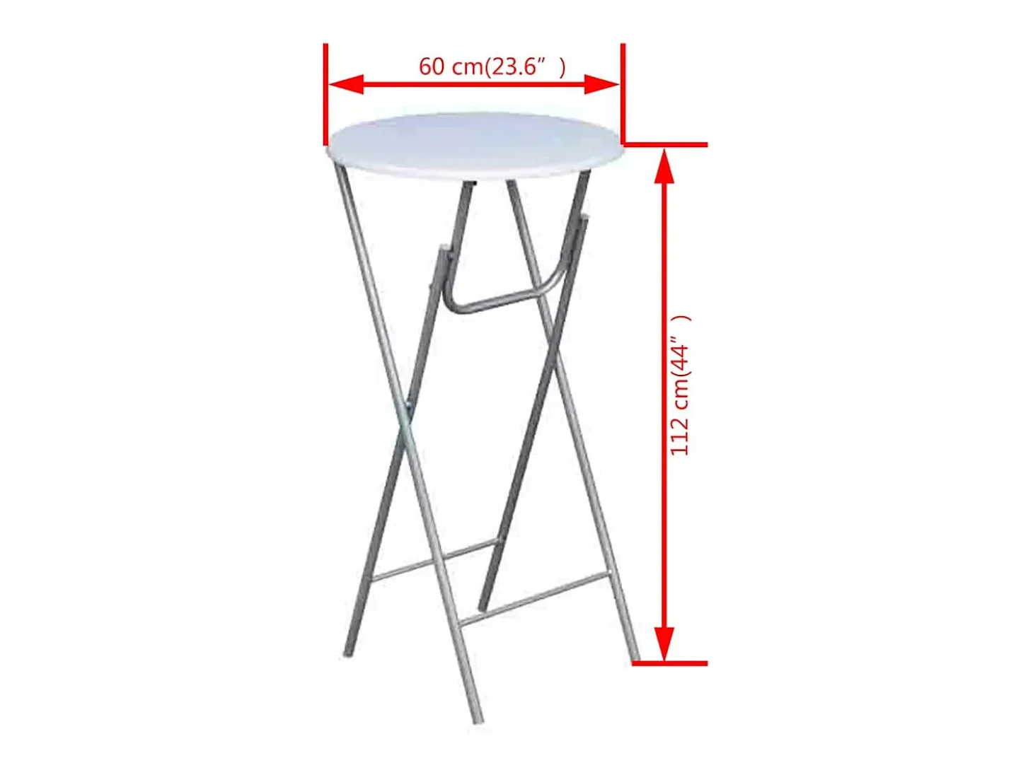 Móvels de bar 4 pcs com tampo MDF branco PT321854