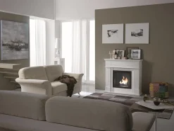 Nostalghia - Biolareira de piso em MDF lacado branco