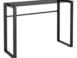 Otis | Mesa de Consola Vidro Preto