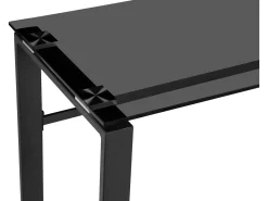 Otis | Mesa de Consola Vidro Preto