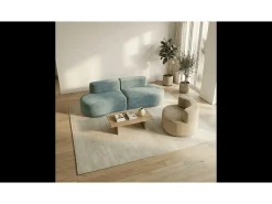 Pack Lounge sofá e poltrona - sálvia e areia