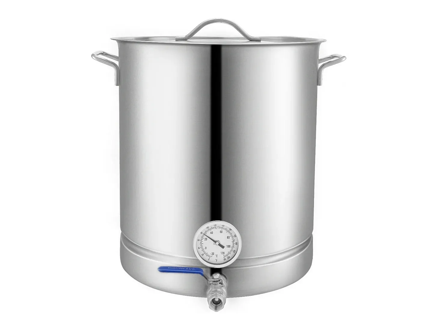 Panela de Fermentação SucceBuy de Aço Inoxidável 60.6L, Fundo Triplo, Panela de Cerveja, Suprimentos para Fabricação de Cerveja Caseira