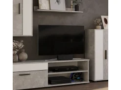 Parede da sala de estar betão 140x35.2x38.7 berno