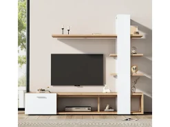 Parede TV - com Dispositivos Anti-Queda - Adequado para TV abaixo de 60