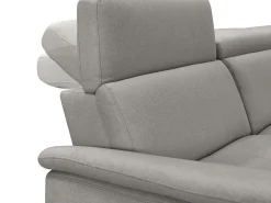 Pareli | Sofá de 2 lugares com função Relax Manuel em PU cinzento