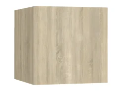 5pcs conjunto de móveis de TV derivados madeira carvalho sonoma PT533655