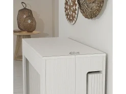 PETRA - Mesa de consola extensível de 42 cm a 3 metros - extensões integradas - capacidade para até 12 pessoas - Entrega gratuita