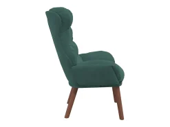 Poltrona | Cadeira de Sala | Cadeira Relaxante Verde-escuro 69x74x93 cm Veludo SHL851935