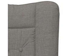 Poltrona | Cadeira de Sala | Cadeira Relaxante Cinzento-acastanhado 63x67x94 cm tecido SHL296444