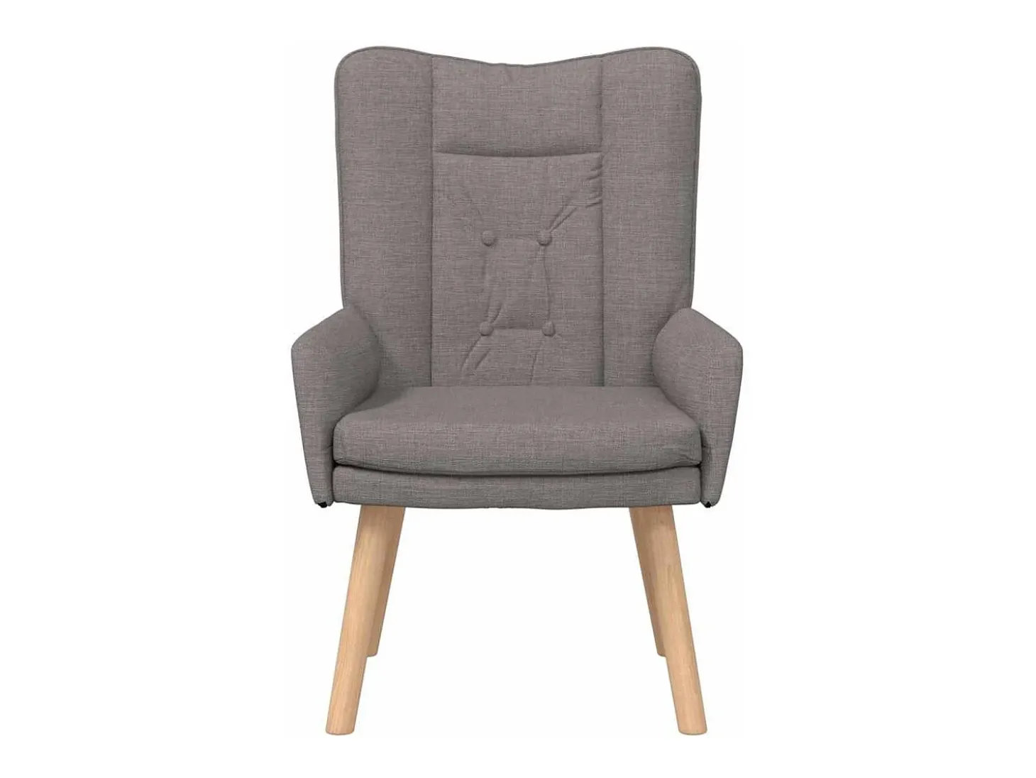 Poltrona | Cadeira de Sala | Cadeira Relaxante Cinzento-acastanhado 63x67x94 cm tecido SHL296444
